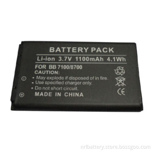 3.7V, 1,000mAh Li-ion Mobile Phone Battery, Ideal for RIM's BlackBerry Bold 7100